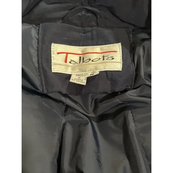 Rare Talbots Men’s Duck Down Parka Chore XL/XXL Long Fit Quilted 48x34x29
